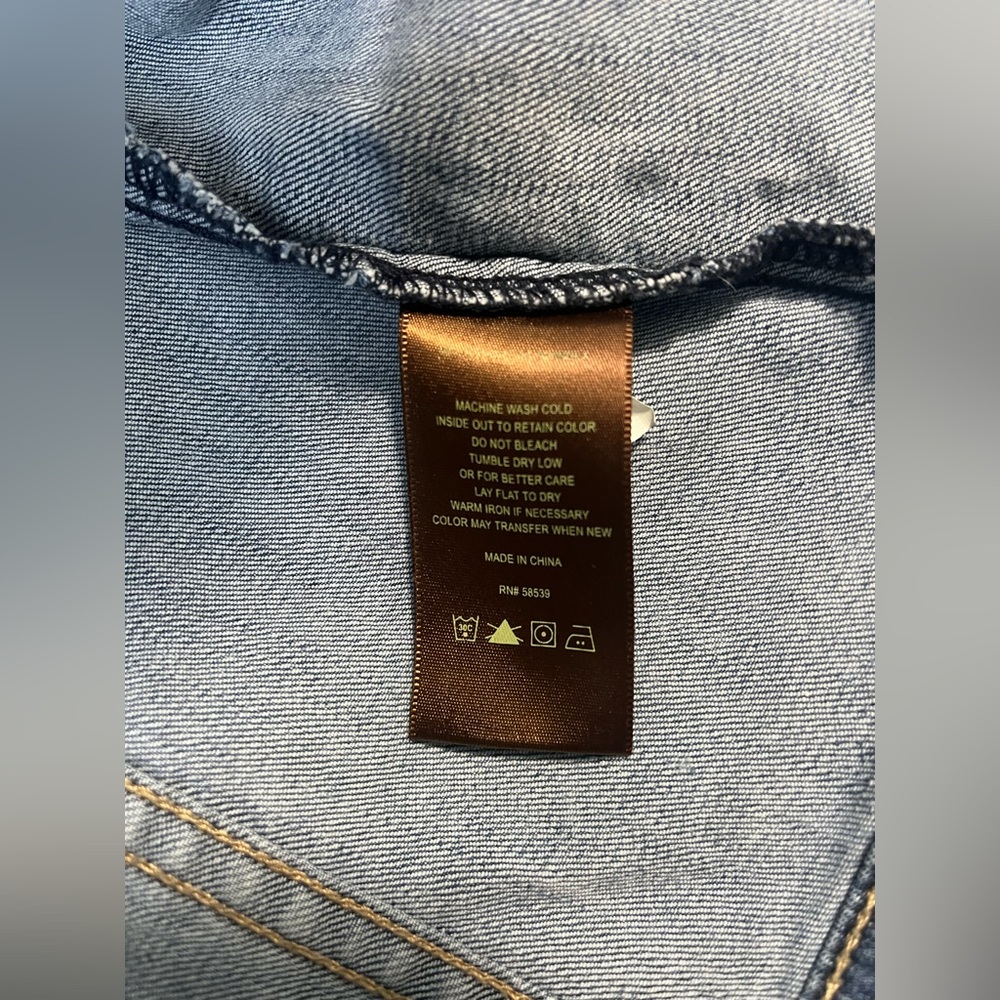 Kut From The Kloth Women's Denim Jean Jacket Y2K Small - Picture 6 of 6